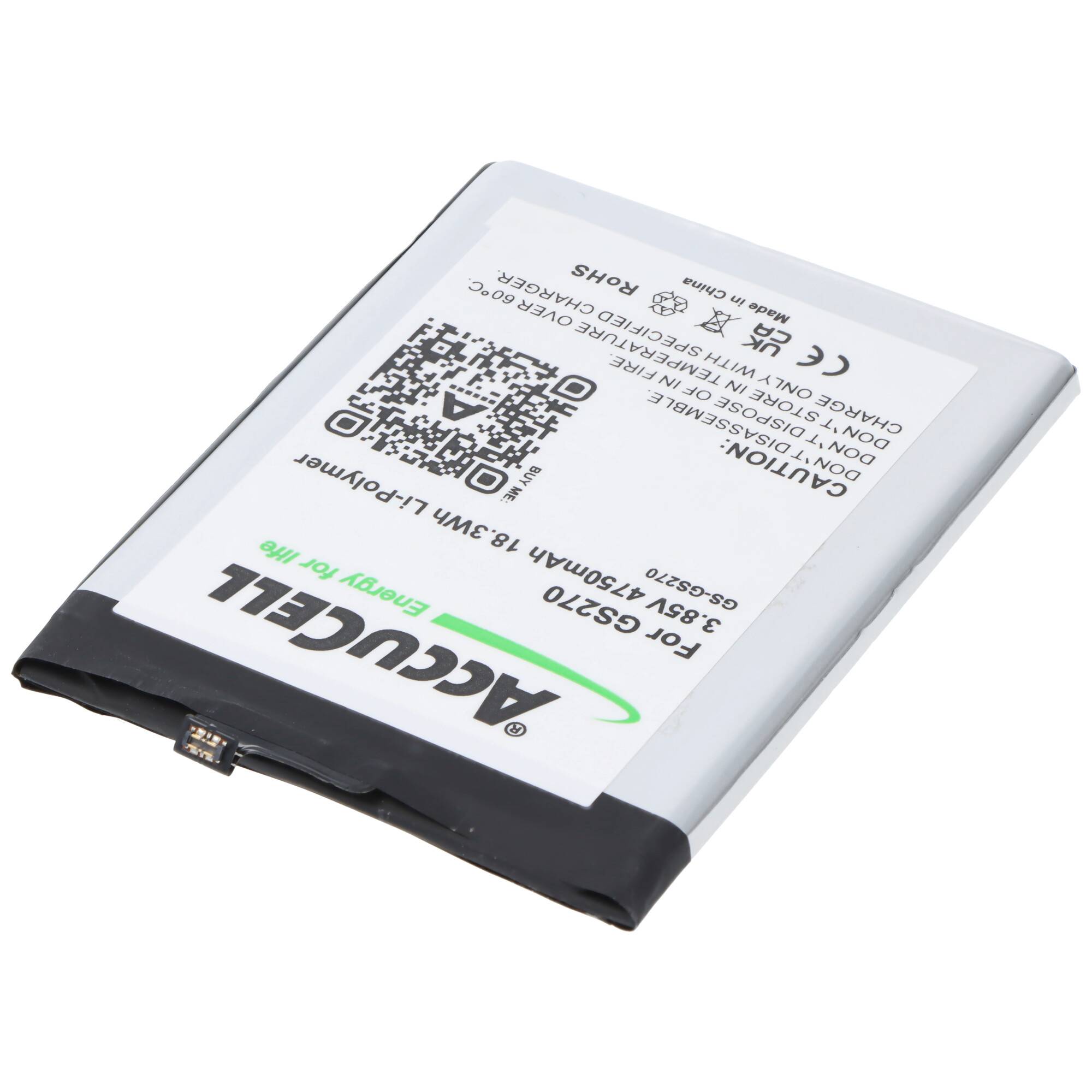 Akku passend für Gigaset GS270 Li-Polymer 3.85V 4750mAh 18.3Wh