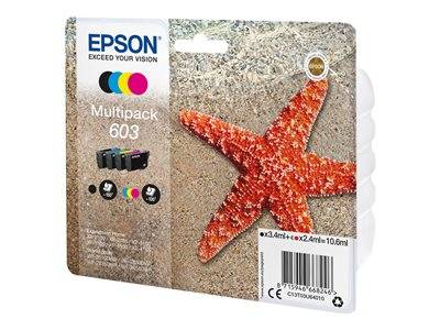EPSON 1LB Multipack 4-colours 603 w/s Drucken, Scannen & Verbrauchsmaterial Verbrauchsmaterialien