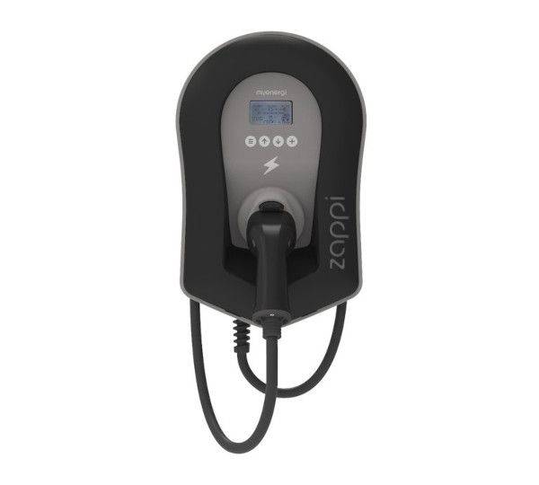 ZAPPI-2H22TB-T Wallbox 22 mit Kabel sw
