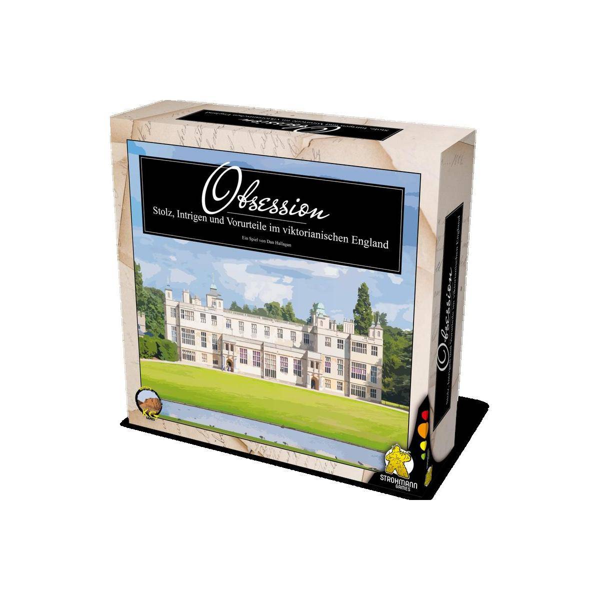 STRD0020 - Obsession, Brettspiel, für 1-4 Spieler, ab 14 Jahren (DE-Ausgabe)