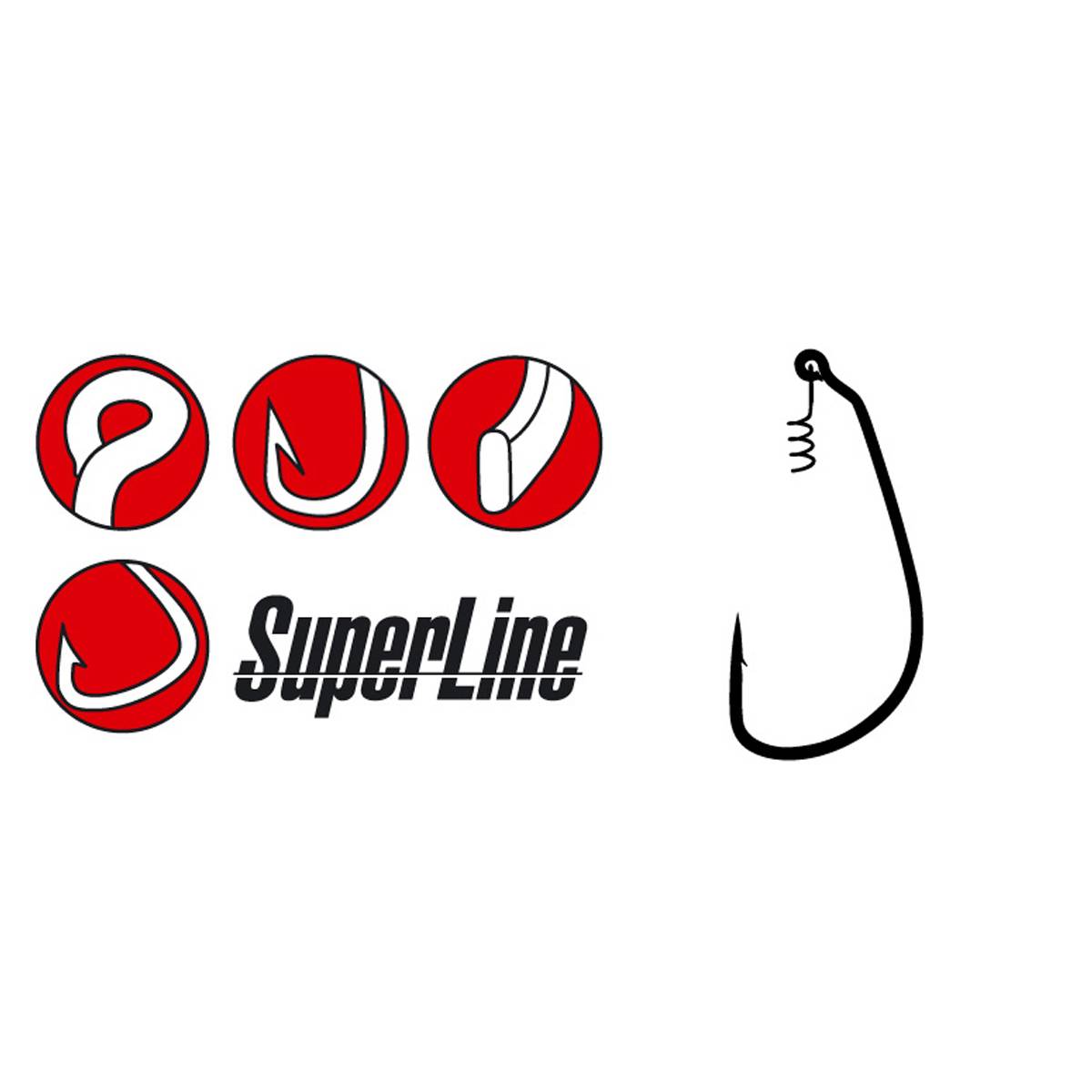 Gamakatsu Super Line Spring Lock 6/0