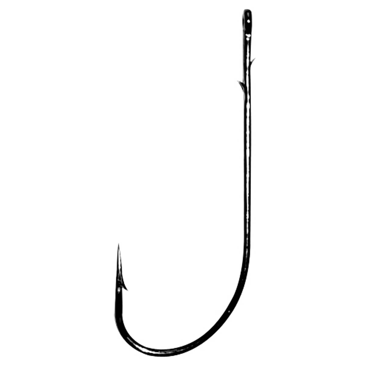 Gamakatsu BKS-WORM36 FLATFISH 60 CM 0,35mm 4 NS Black