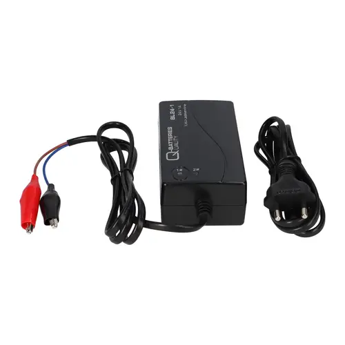 Q-Batteries BL 24-1 Ladegerät für Bleiakkus 24V - 1A Ladestrom IU0U Ladekennlinie Q-Batteries BL 24-1 Ladegerät für Bleiakkus 24V - 1A Ladestrom IU0U Ladekennlinie