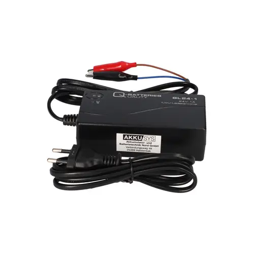 Q-Batteries BL 24-1 Ladegerät für Bleiakkus 24V - 1A Ladestrom IU0U Ladekennlinie Q-Batteries BL 24-1 Ladegerät für Bleiakkus 24V - 1A Ladestrom IU0U Ladekennlinie