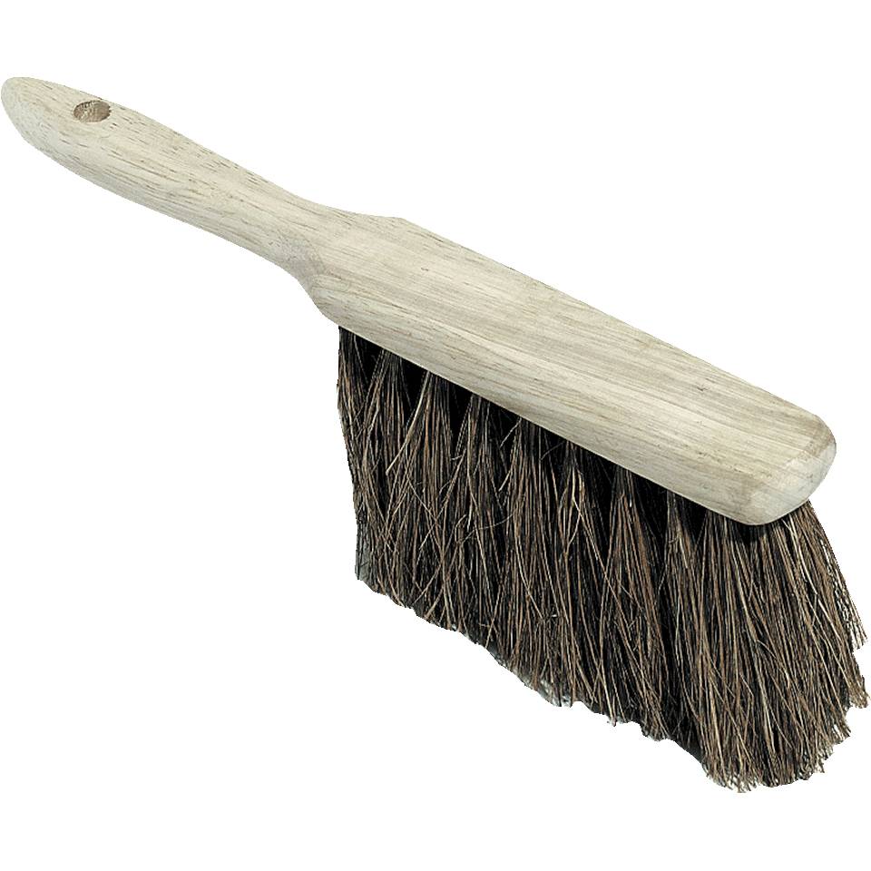 Industriehandfeger, für groben Schmutz, unlackiert, Natur-Kokos, 28cm