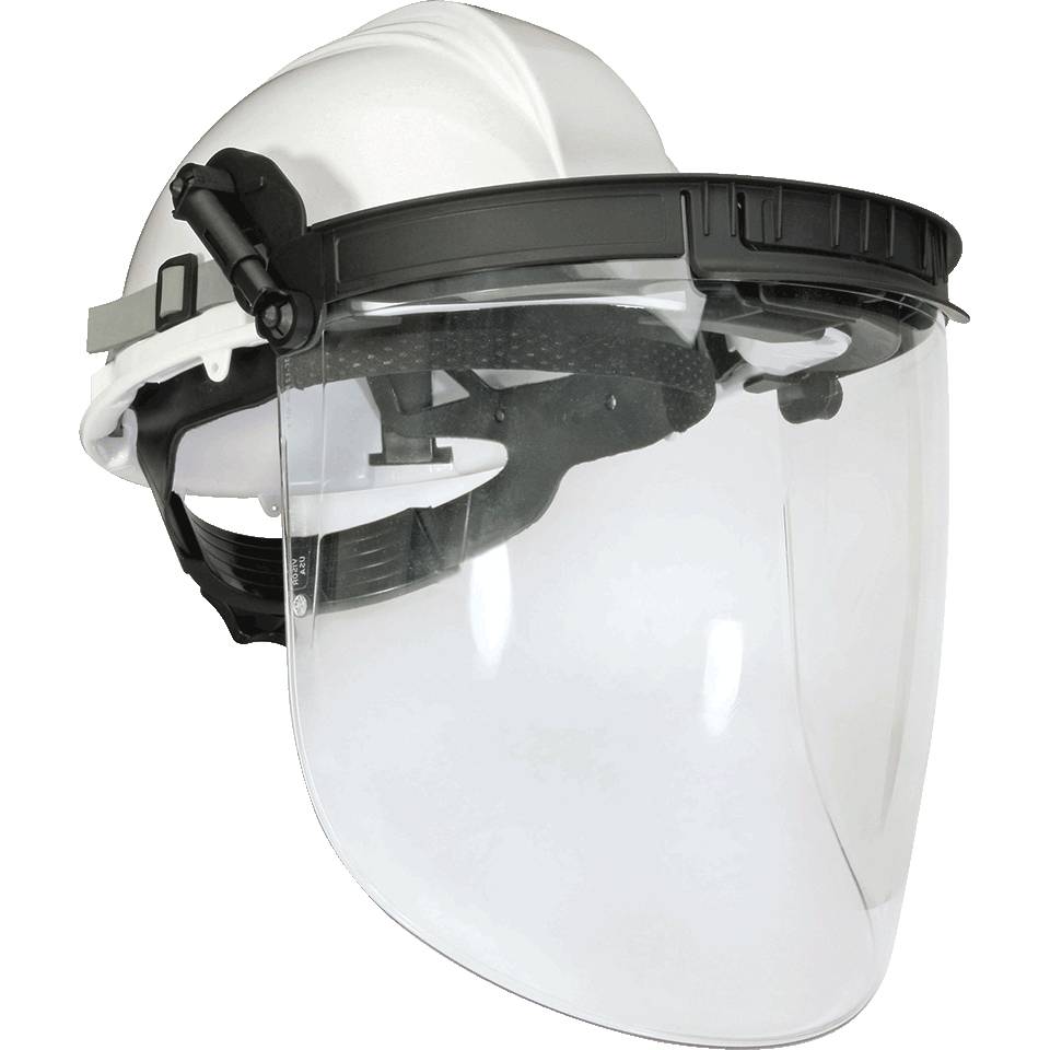 Honeywell Helmhalter Turboshield, dunkelgrau