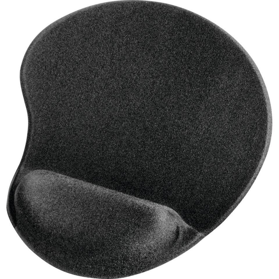hama Mauspad Ergonomic, Handballenauflage, f. Laser- u. OptischeMäuse, 215x255mm
