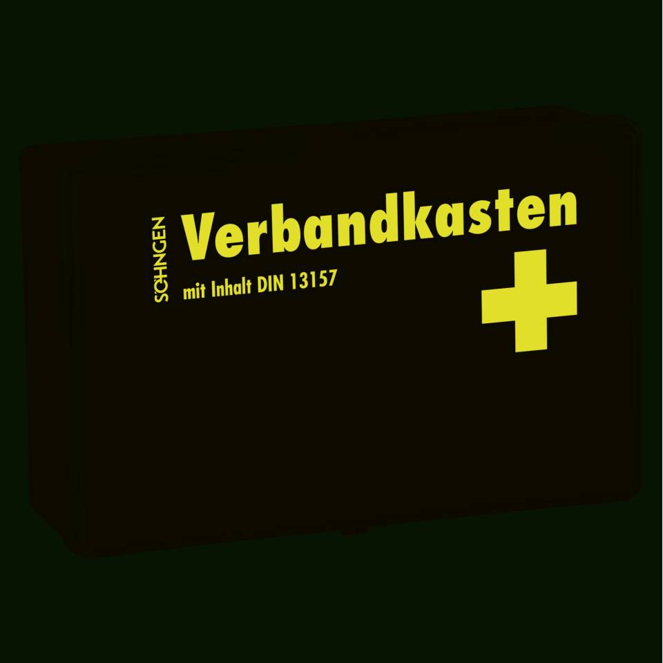 SÖHNGEN® Verbandkasten Kiel, mit PERMALIGHT Beschriftung, orange, Kunststoff