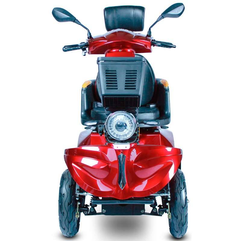 Elektromobil ECO ENGEL 540 Rot Elektromagnetische Bremse 1000 Watt Motor 4 Rad