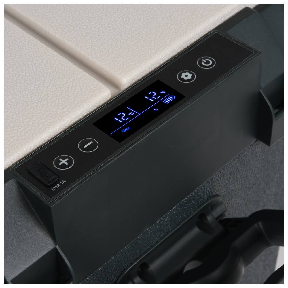 Eurom Kühlbox Double Fred 25/15 mit 12V/24V Anschluss 40 L, 2 Kühlfächer