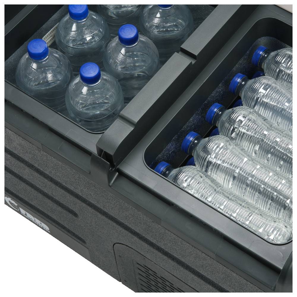 Eurom Kühlbox Double Fred 25/15 mit 12V/24V Anschluss 40 L, 2 Kühlfächer