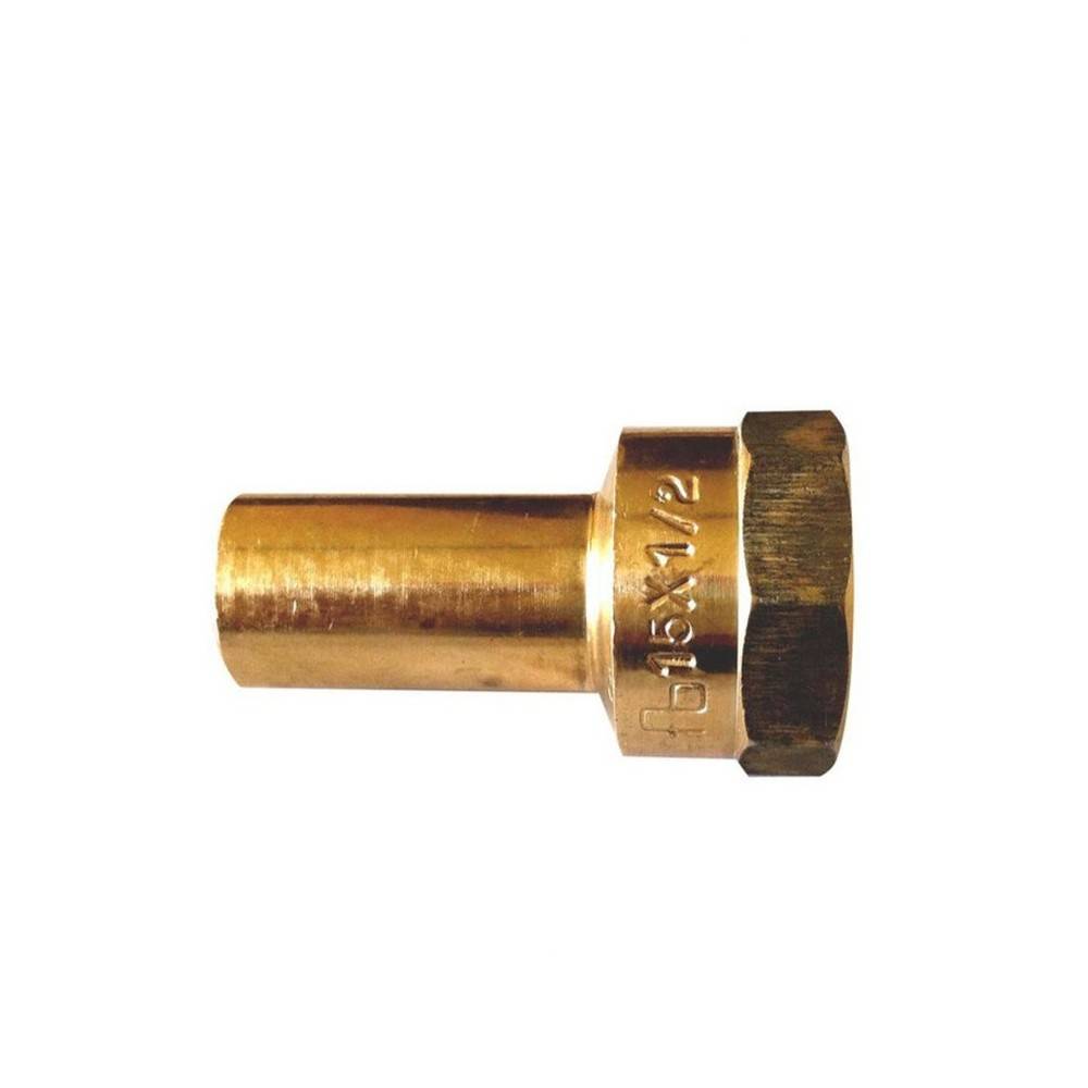 Sanpro Pressfitting Kupfer Einsteckstück mit Innengewinde, Größe V 15 - 3/8"