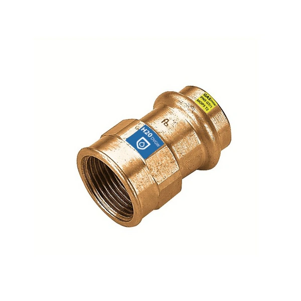 Sanpro Pressfitting Übergang Innengewinde Übergangsmuffe, Größe V 35 - 1 1/4" Sanpro Pressfitting Übergang Innengewinde Übergangsmuffe, Größe V 35 - 1 1/4"