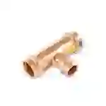 Sanpro Pressfitting T-Stück Mittelabgang reduziert, Größe V 22 - Abgang V 12 - V 22 Sanpro Pressfitting T-Stück Mittelabgang reduziert, Größe V 22 - Abgang V 12 - V 22