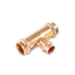 Sanpro Pressfitting T-Stück Mittelabgang reduziert, Größe V 22 - Abgang V 18 - V 22 Sanpro Pressfitting T-Stück Mittelabgang reduziert, Größe V 22 - Abgang V 18 - V 22