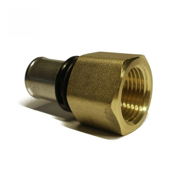 Sanpro THPRESS Pressfitting Übergang Innengewinde - Übergangsmuffe, Größe 26x3 - Gewinde 3/4" Sanpro THPRESS Pressfitting Übergang Innengewinde - Übergangsmuffe, Größe 26x3 - Gewinde 3/4"