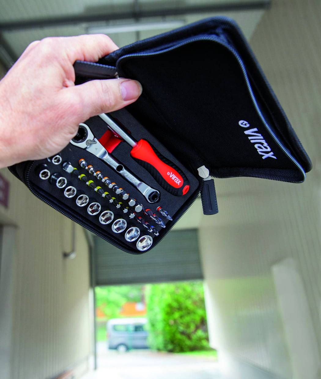 VIRAX 1/4" Kompakte Steckschlüssel + Bits Set - 41 Stk - 310400