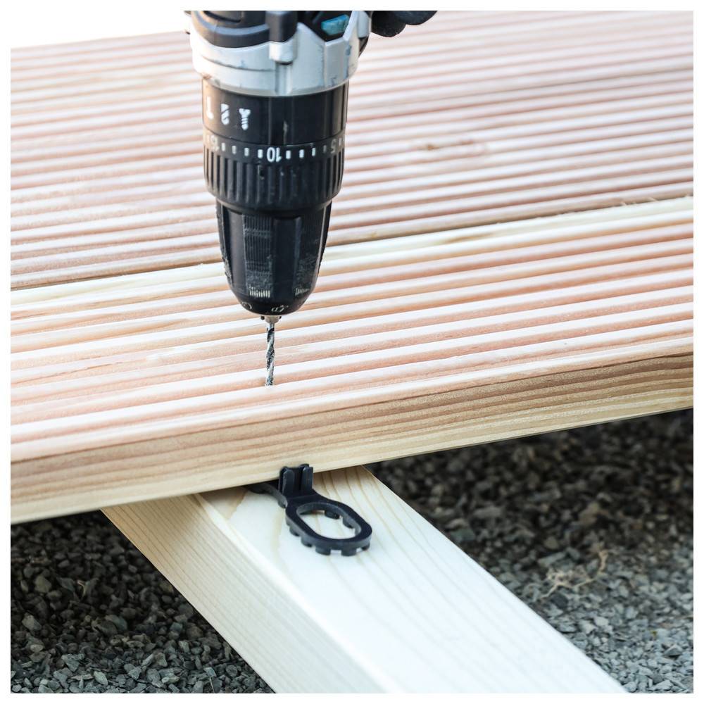 Sanpro Terrassenschraube aus Edelstahl mit Torx Kopf, Größe 5 x 40 mm, Anzahl 100 Stück