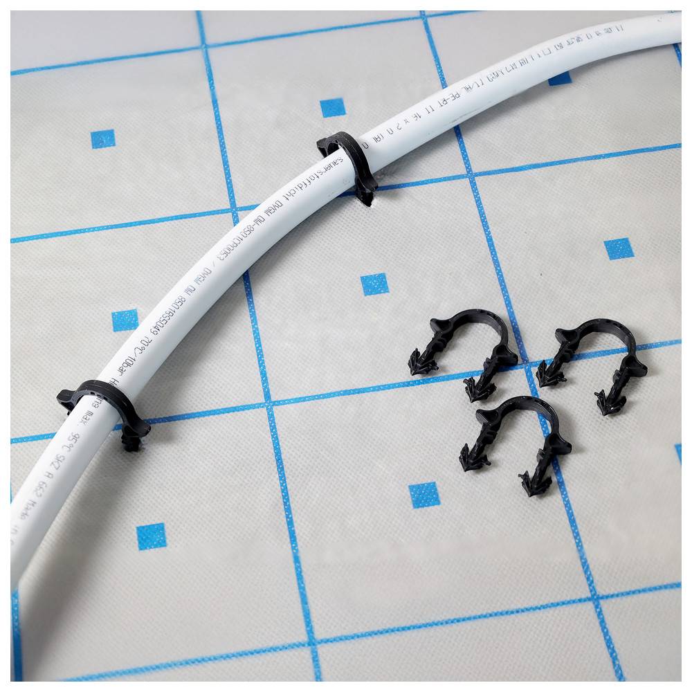 Sanpro Tackernadeln, Heizrohrhalter für Fußbodenheizung, Anzahl 1.000 Stück