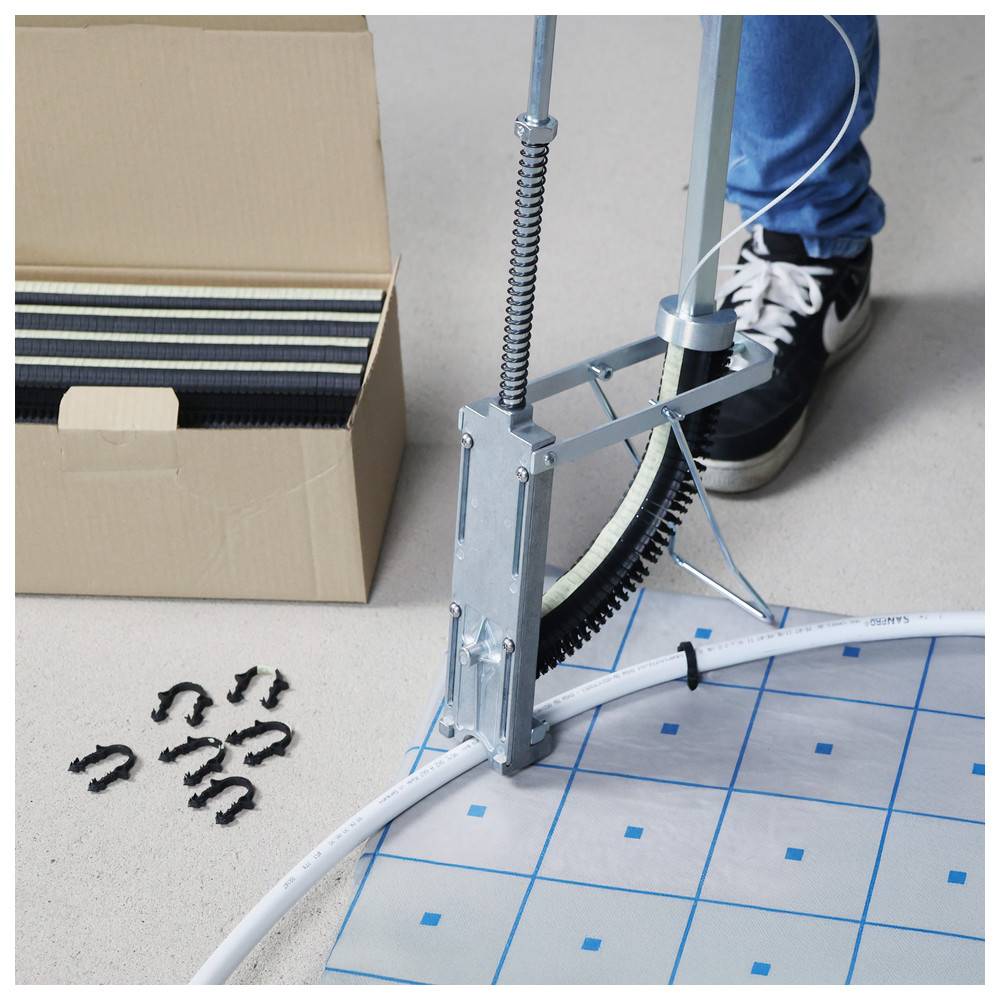 Sanpro Tackernadeln, Heizrohrhalter für Fußbodenheizung, Anzahl 1.000 Stück