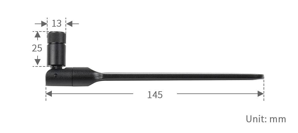 WaveShare 4G High Gain SMA Antenna Support 4G/3G/2G/LPWA