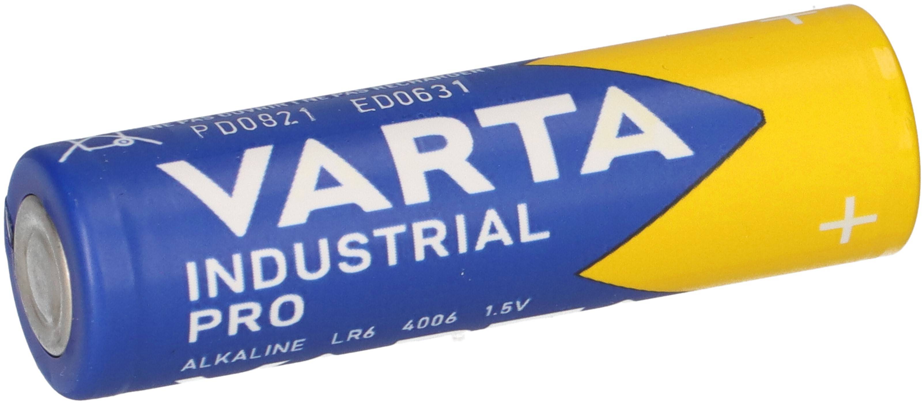 80x Varta Batterie Industrial 40x AA LR06 + 40x AAA LR3 Mignon Micro