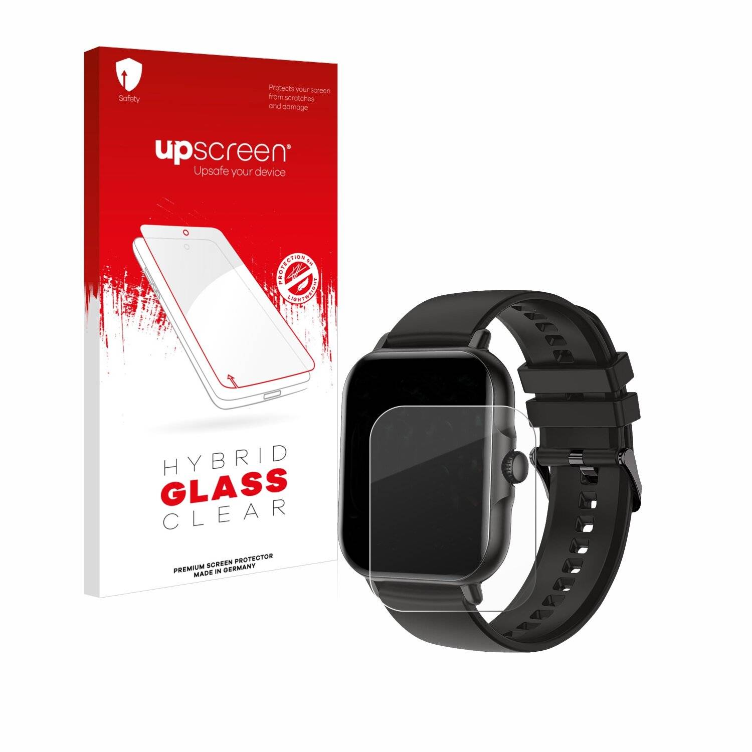 upscreen Hybrid Glas Panzer-Folie für AcclaFit KM13