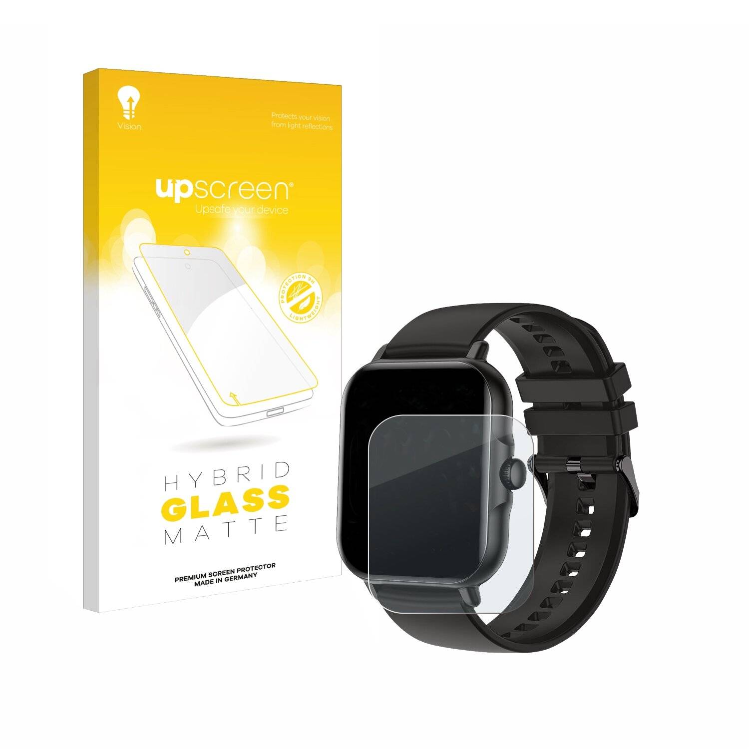 upscreen Hybrid Glas Matt Panzer-Folie für AcclaFit KM13