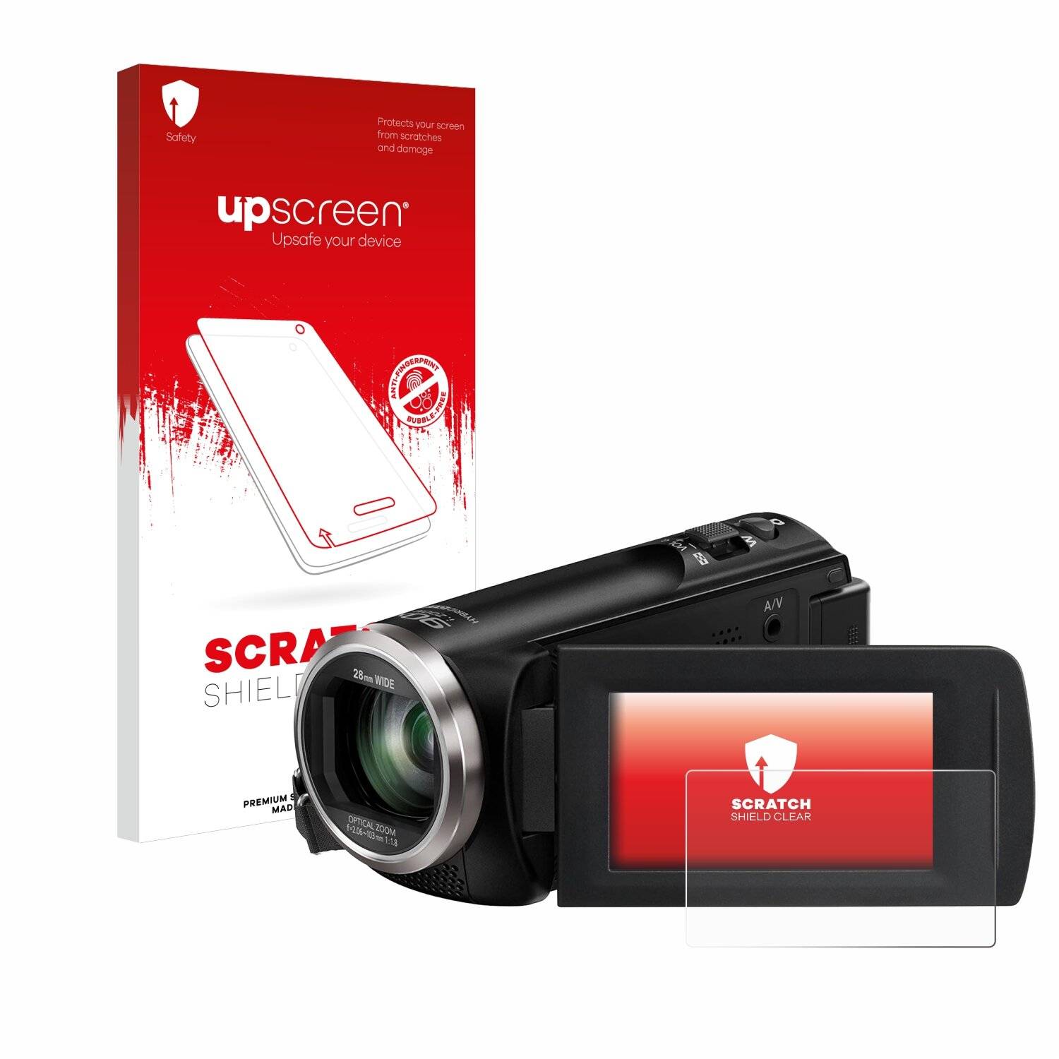 upscreen Scratch Shield Schutzfolie für Panasonic