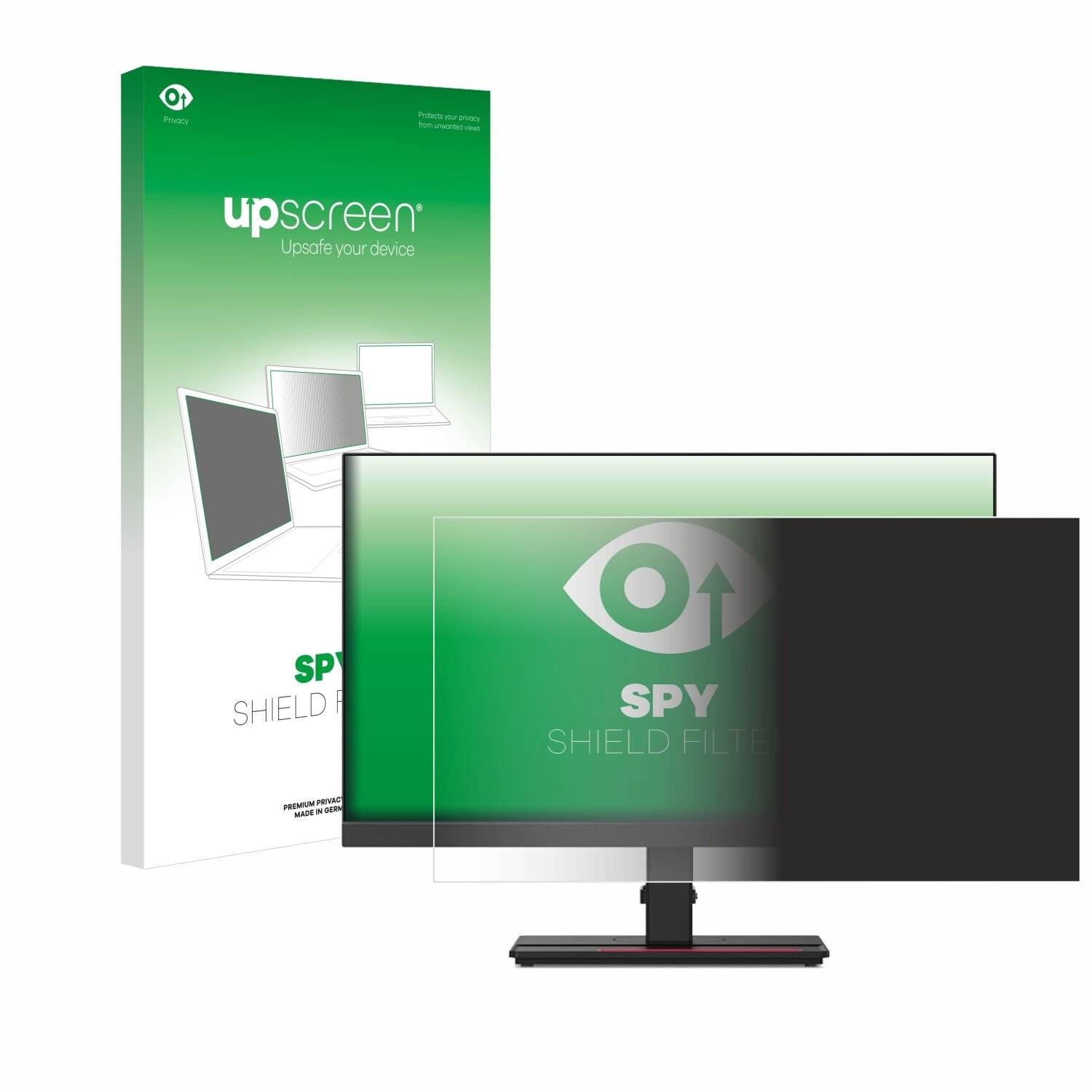 upscreen Spy Shield Blickschutz-Filter für Lenovo ThinkVision