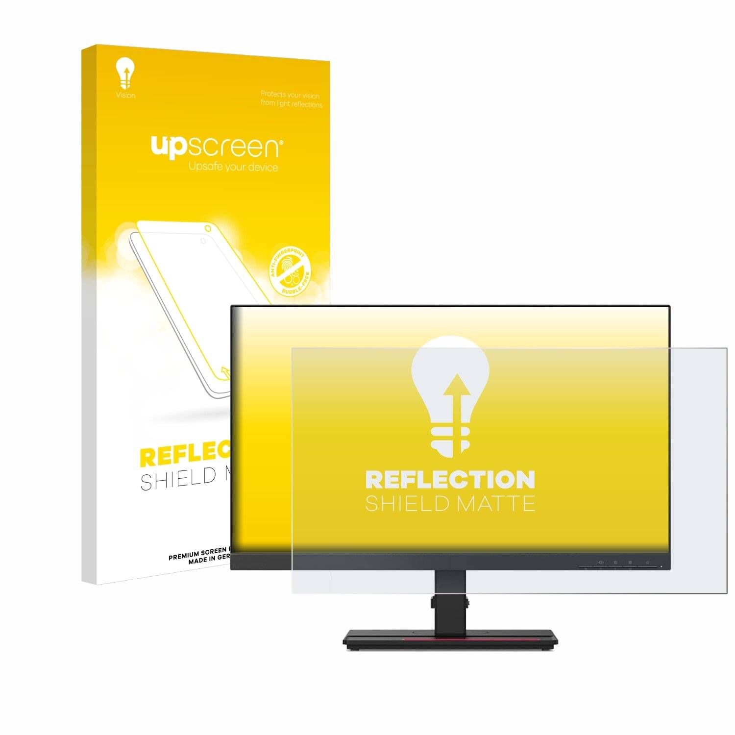 upscreen Reflection Shield Matt Schutzfolie für Lenovo ThinkVision