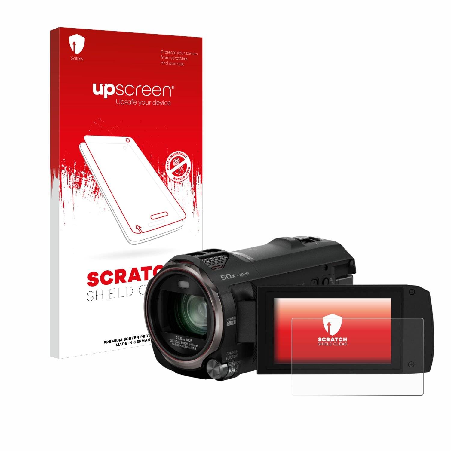 upscreen Scratch Shield Schutzfolie für Panasonic