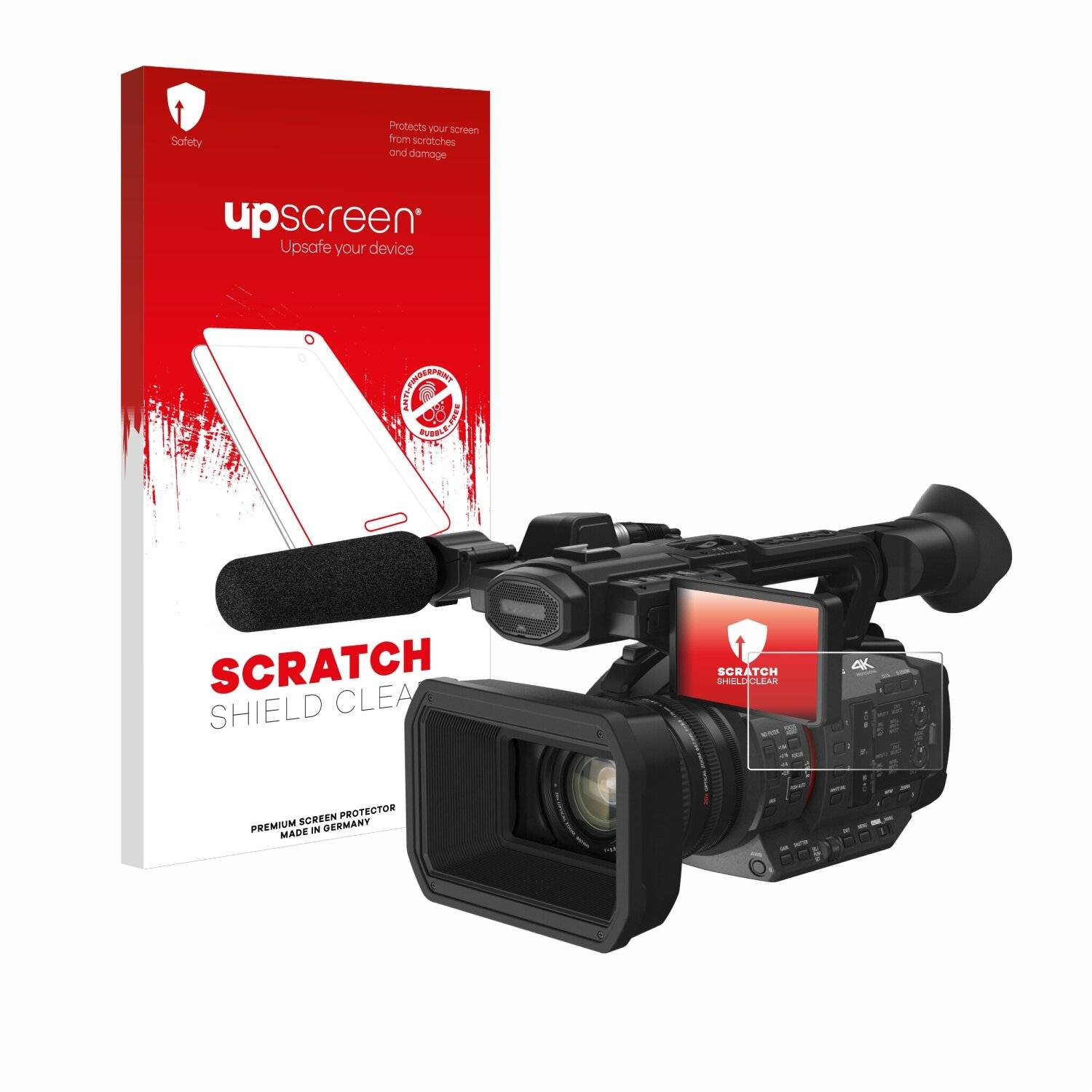 upscreen Scratch Shield Schutzfolie für Panasonic