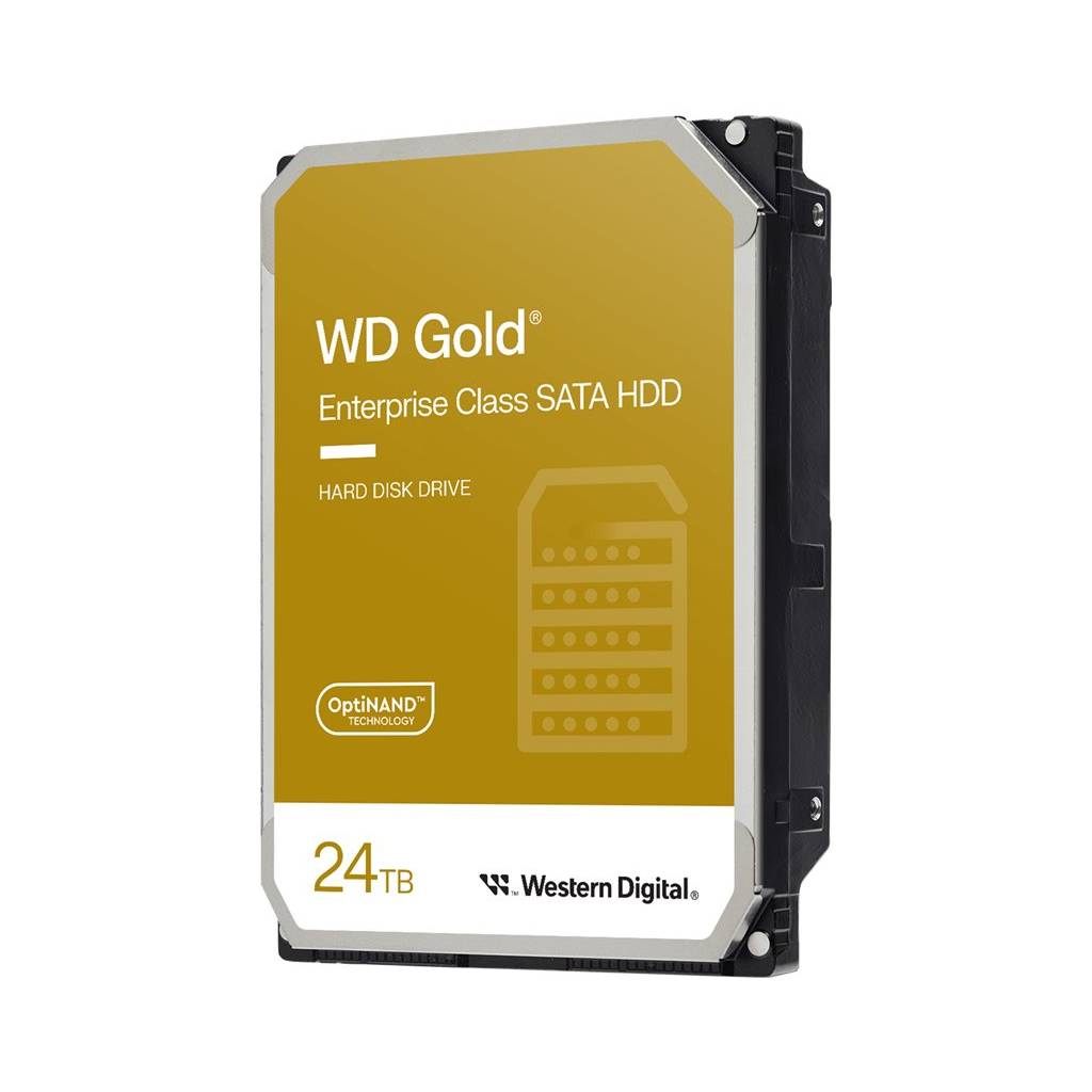 WD Gold - Festplatte - Enterprise - 24 TB - intern - 3.5"" (8.9 cm)