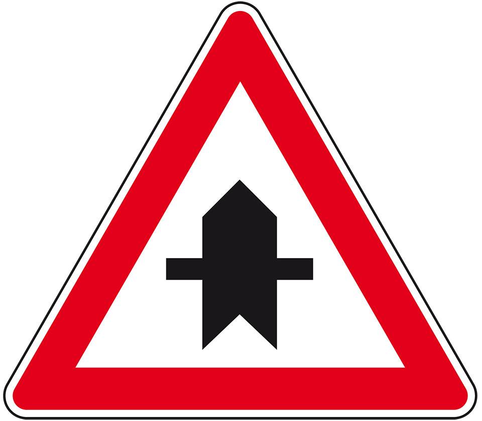 Verkehrszeichen Vorfahrt, Nr.301, Aluminium RA0, reflektierend, SL 900mm, DIN 67520