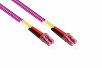 LDM4-LC-150 - Patchkabel LWL Duplex OM4 (Multimode, 50125) LCLC, LSZH, 15m