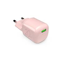 Puro 20W GaN USB-C Wandladegerät – Rosa