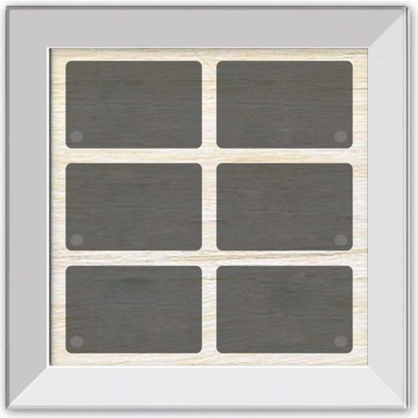 Issendorff Glas-Tastenfeld rahmenlos LCN - GTS6W Issendorff Glas-Tastenfeld rahmenlos LCN - GTS6W
