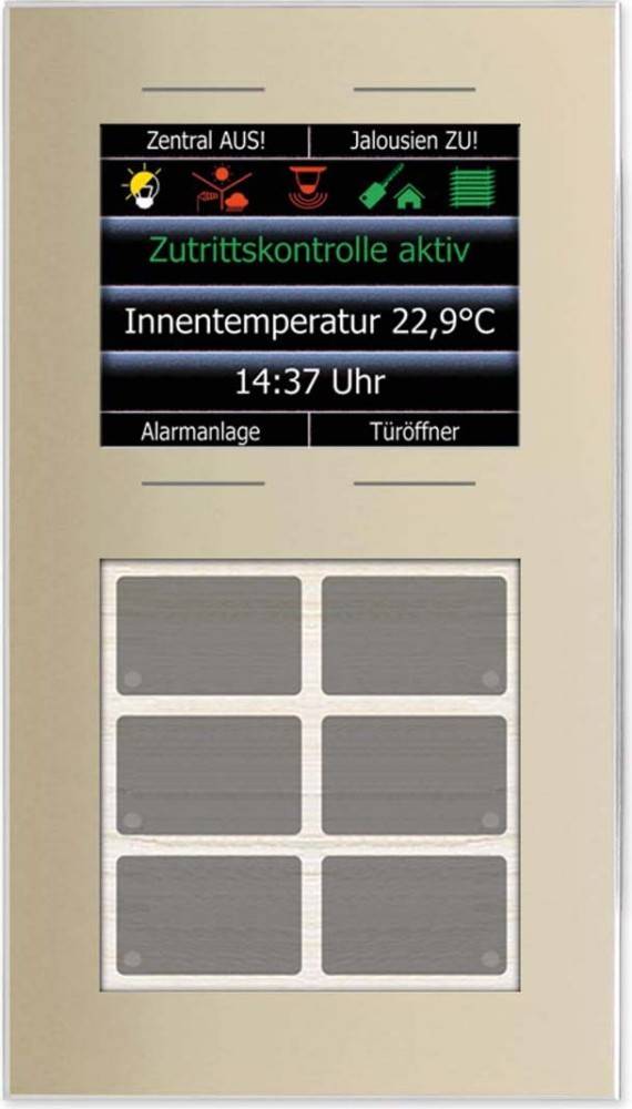 Issendorff Glas-Tastenfeld LCN - GT10DC
