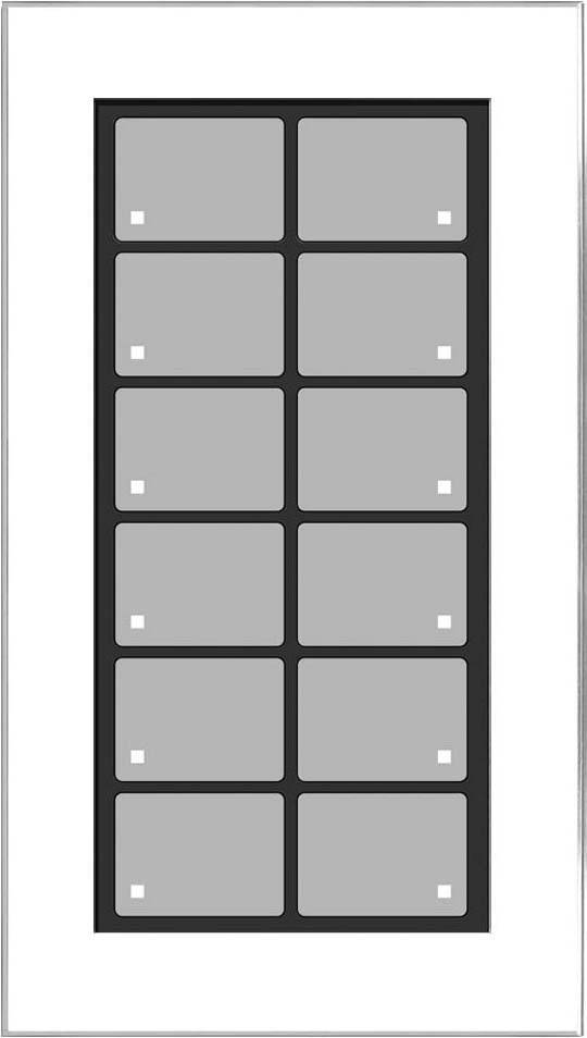 Issendorff Glas-Tastenfeld LCN - GT12W
