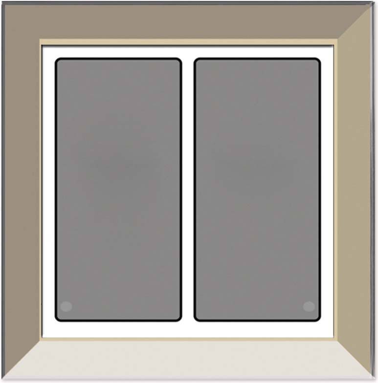 Issendorff Glas-Tastenfeld LCN - GTS2C