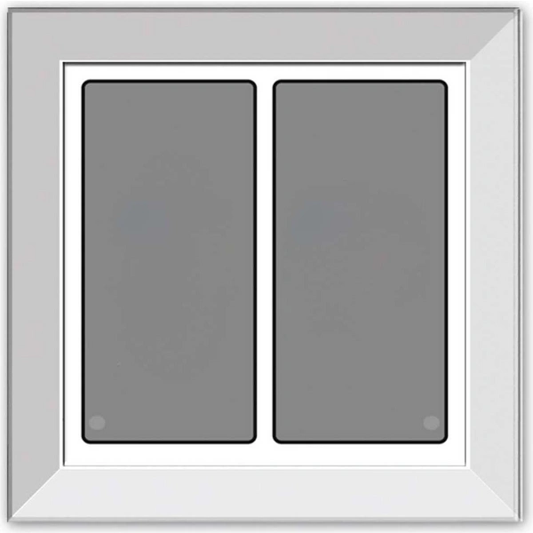 Issendorff Glas-Tastenfeld rahmenlos LCN - GTS2W Issendorff Glas-Tastenfeld rahmenlos LCN - GTS2W