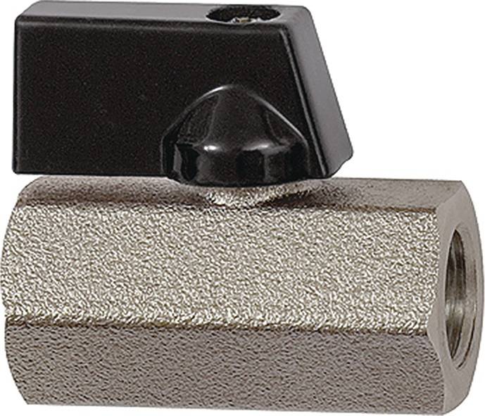 Mini-Kugelhahn VALVE LINE 10mm 3/8 IG/IG DN 8mm RIEGLER