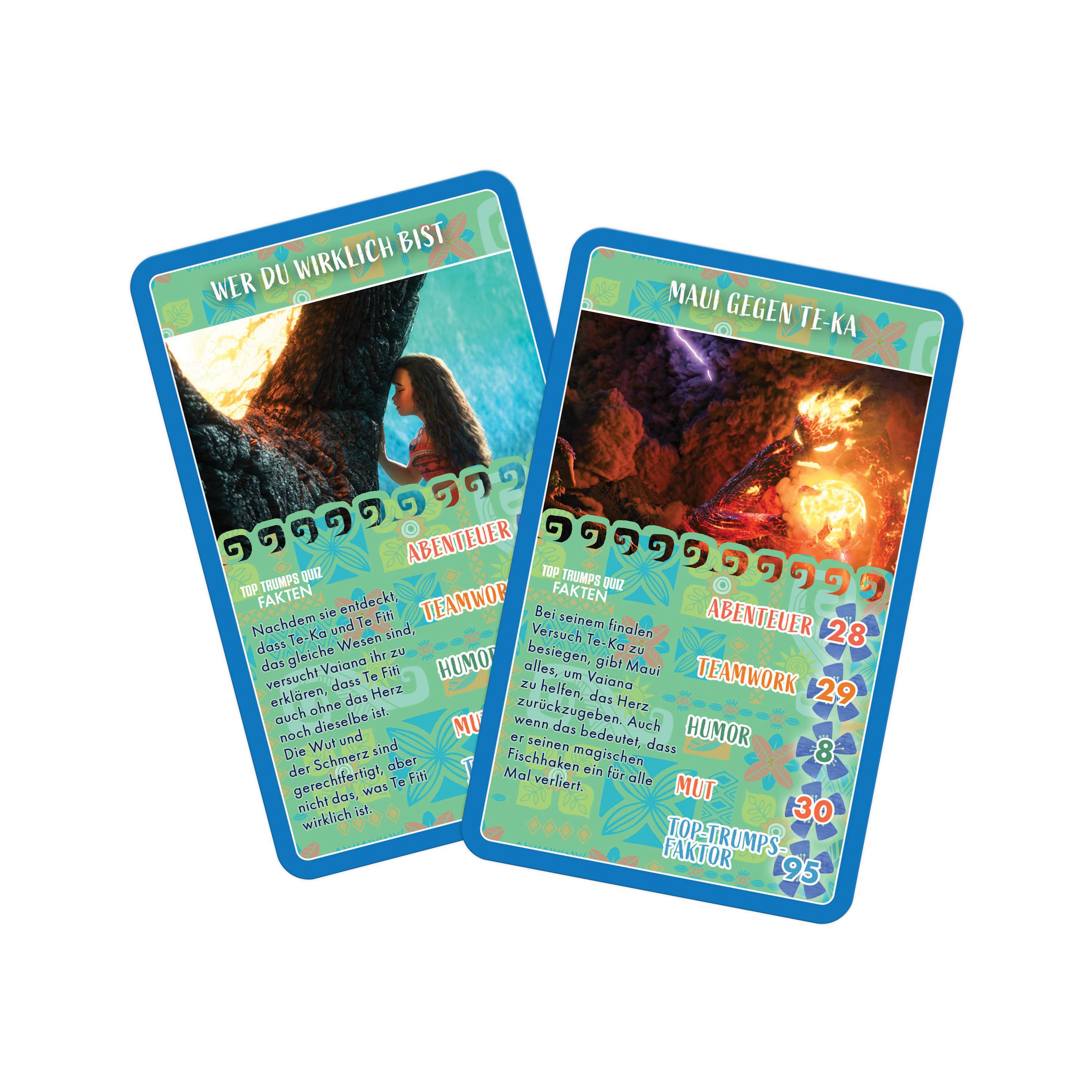 Top Trumps - Vaiana Kartenspiel Quartett Spiel Moana