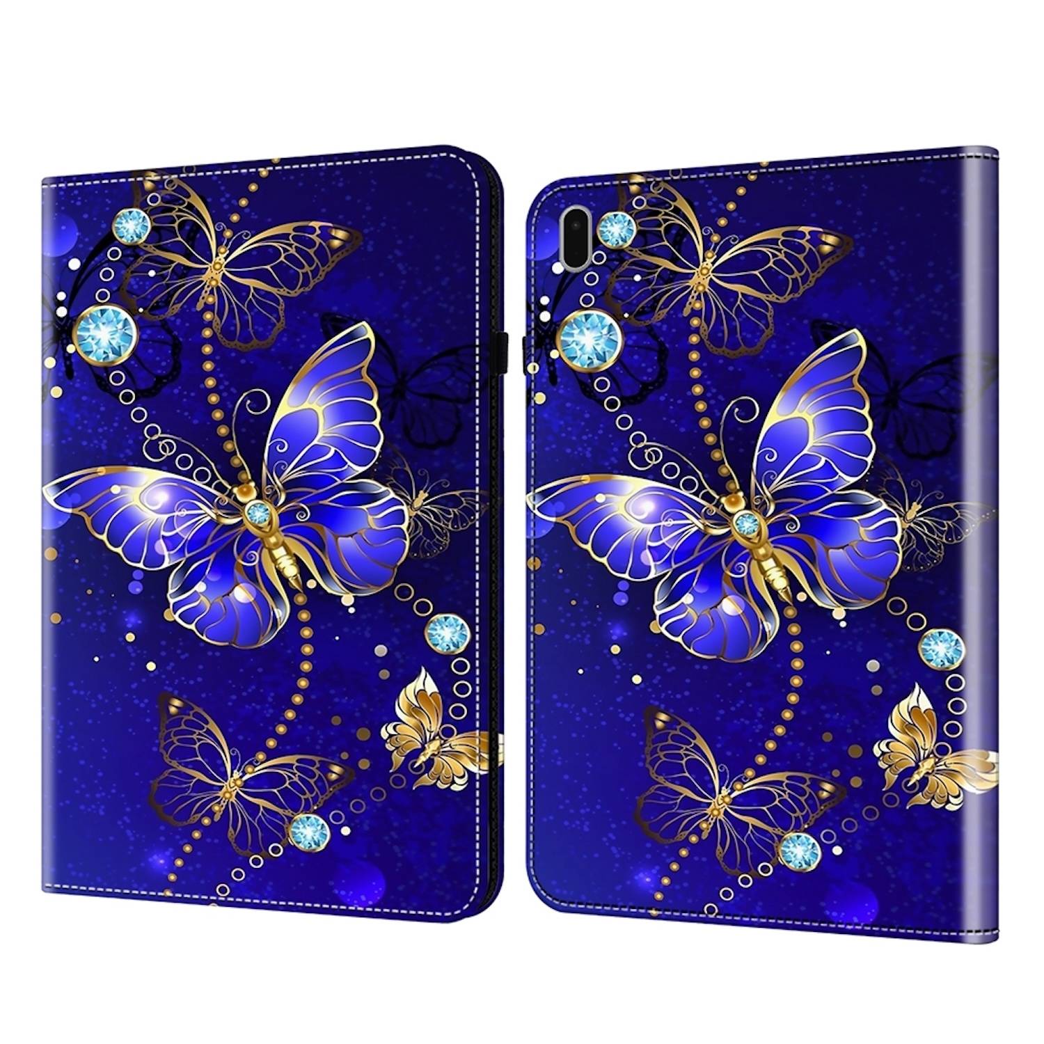 Für Samsung Galaxy Tab S10 Plus / S9 Plus FE Plus Kunstleder Tasche Case/