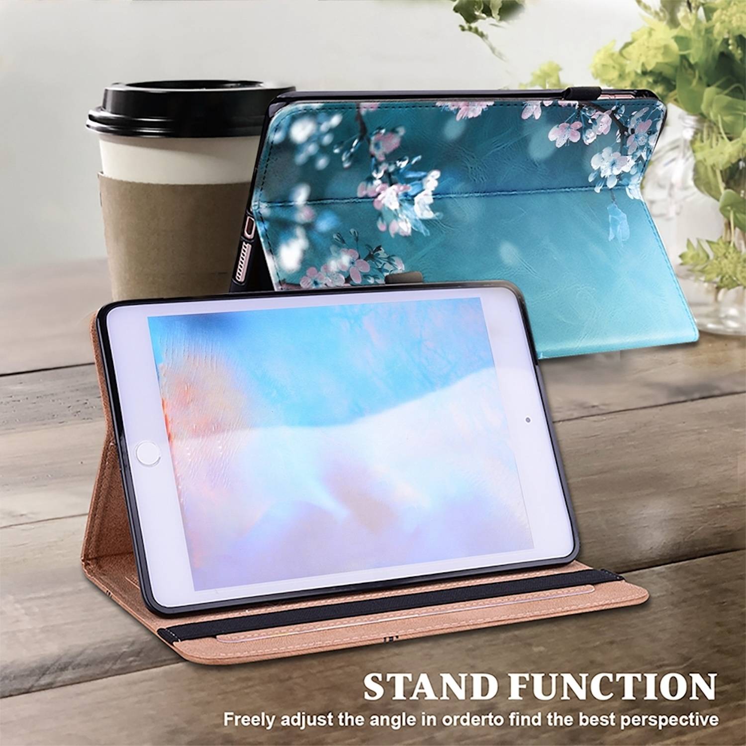 Für Samsung Galaxy Tab S10 Plus FE Plus / S9 Plus FE Plus Kunstleder Tasche Case