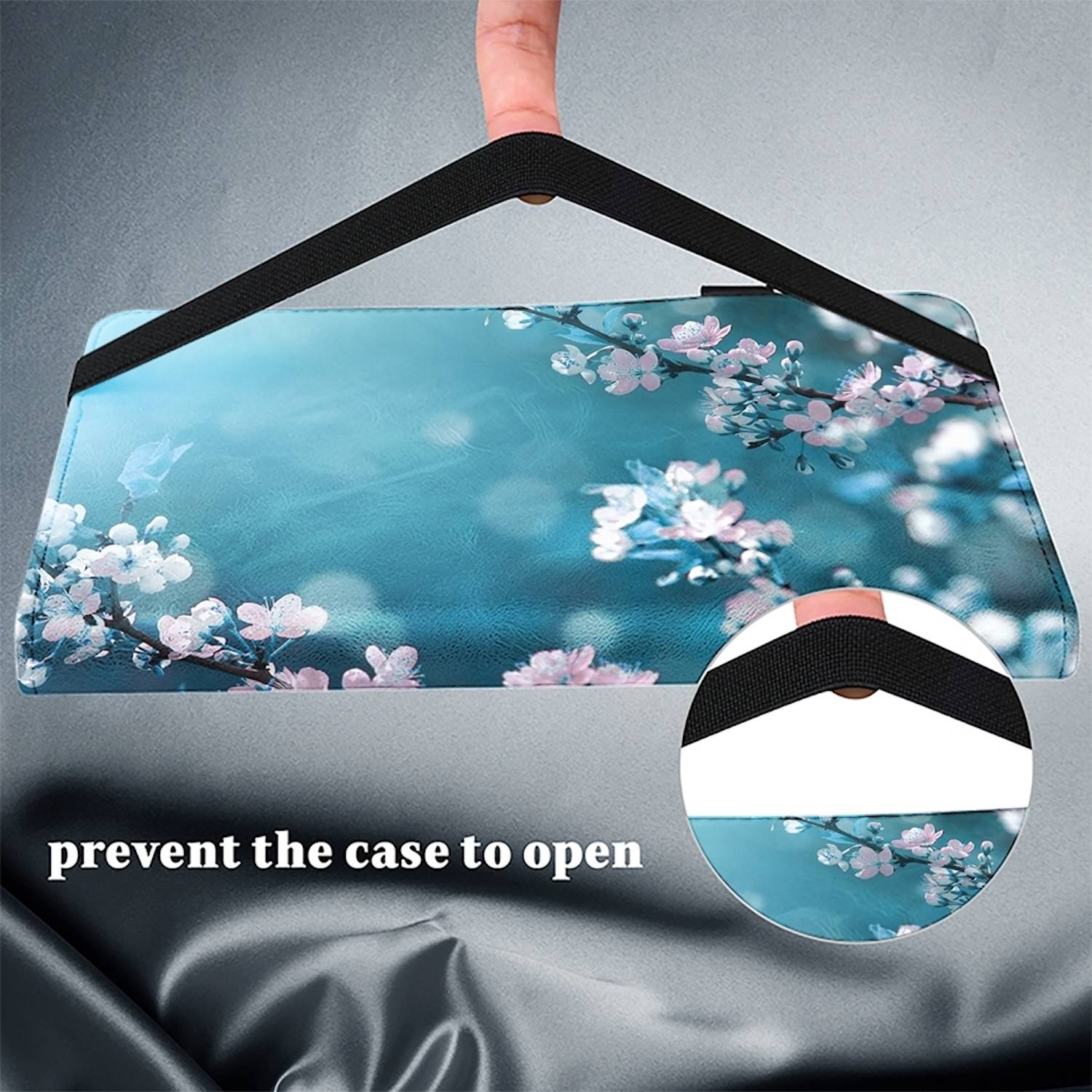 Für Samsung Galaxy Tab S10 Plus / S9 Plus FE Plus Kunstleder Tasche Case/