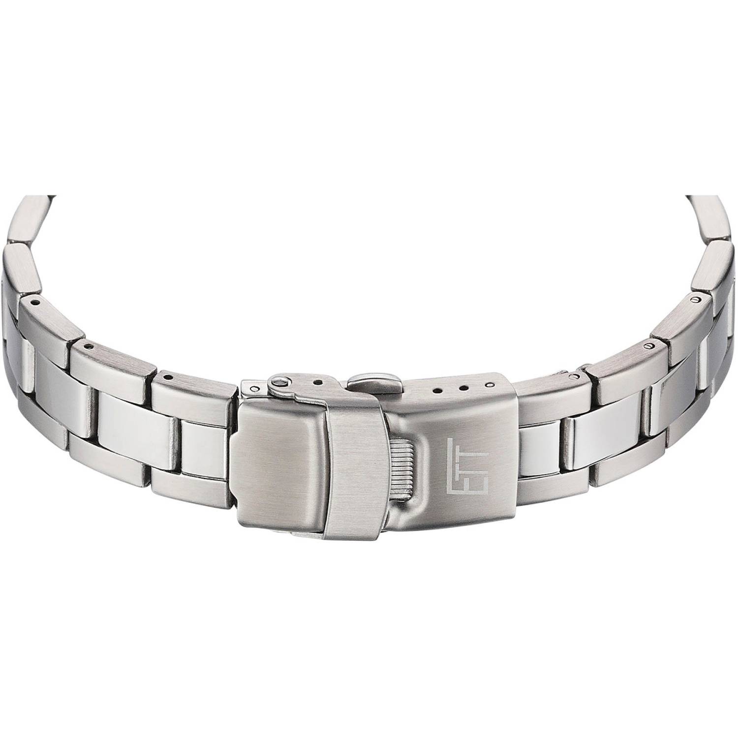 ETT Damenuhr Gobi Lady ELS-11589-32M, analog mit digitalem Datum, Edelstahl