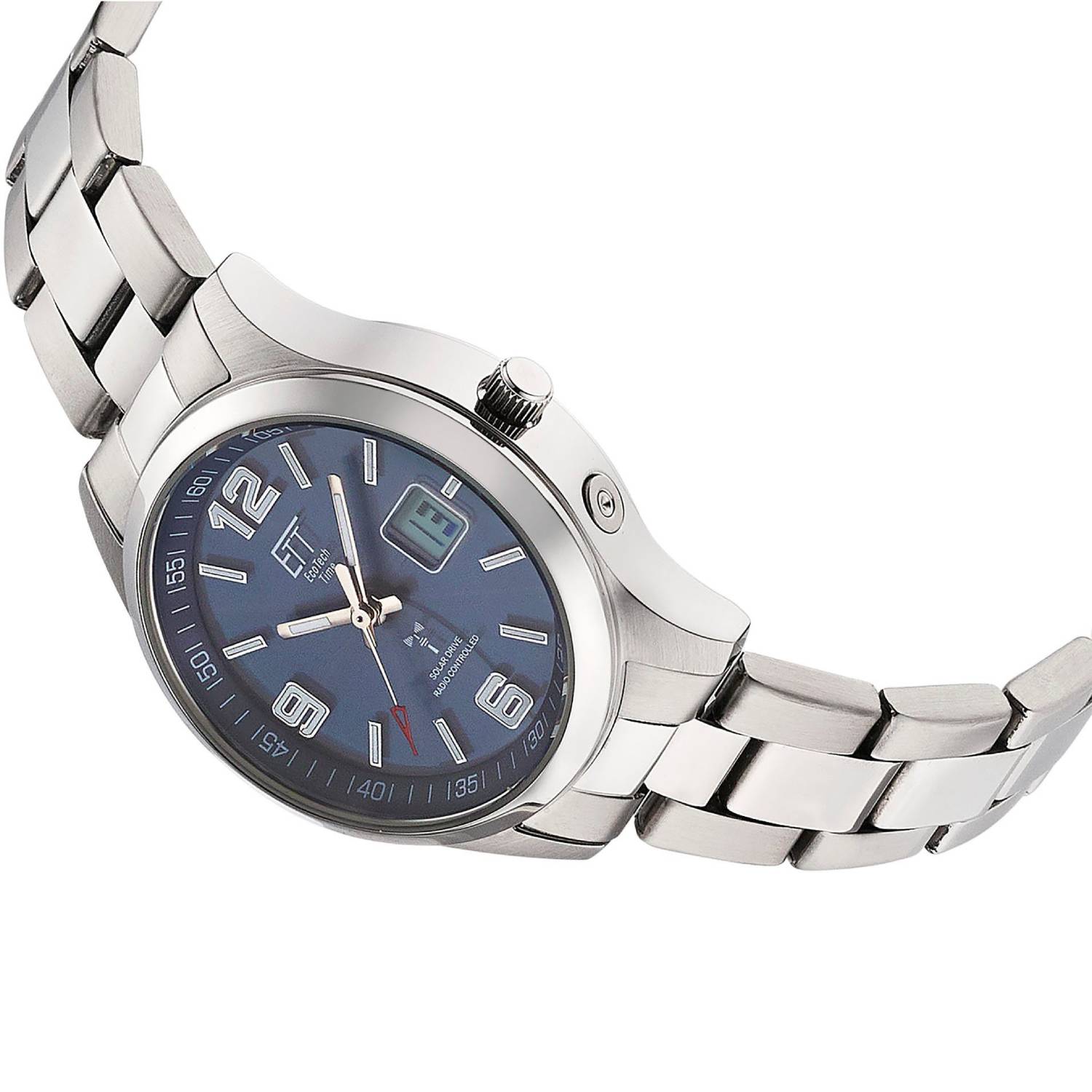 ETT Damenuhr Gobi Lady ELS-11589-32M, analog mit digitalem Datum, Edelstahl