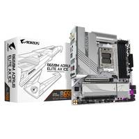 Gigabyte B650M AORUS ELITE AX ICE - Motherboard - micro ATX - Socket AM5 - AMD B650 Chipsatz - USB-C 3.2 Gen2, USB 3.2 G